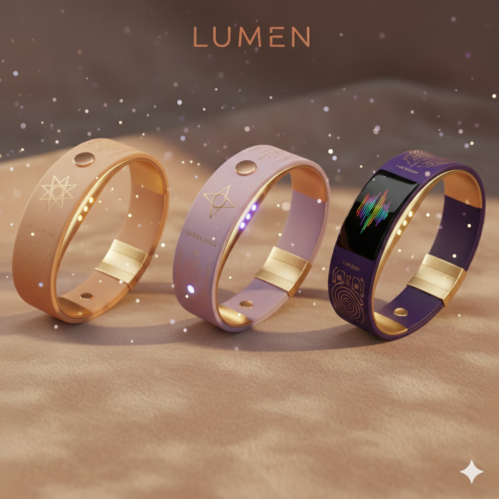 LUMEN Materna - Three trimester-specific wearable devices for pregnancy support